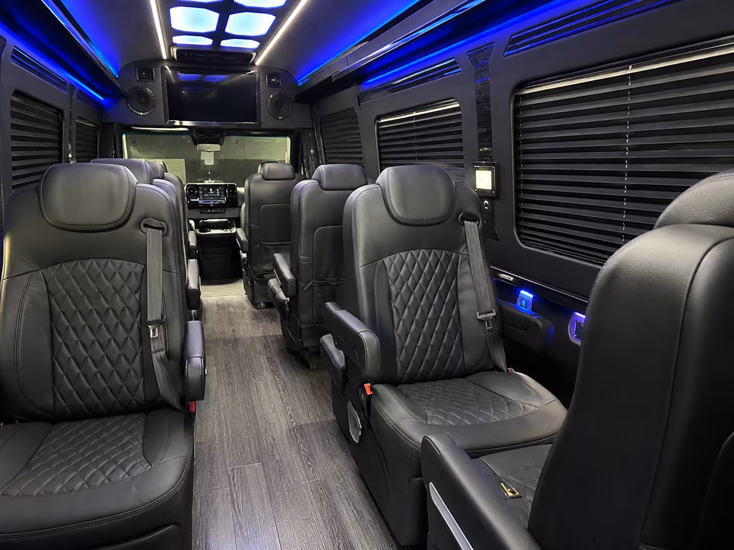 amarillo employee transportation onboard seating