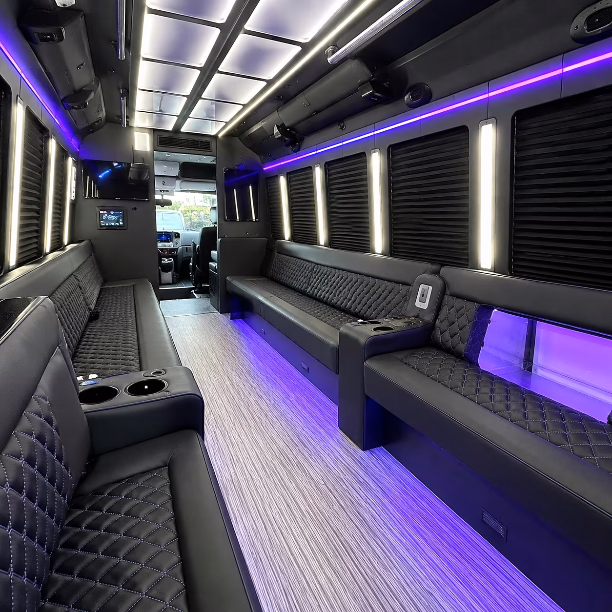 amarillo party bus rentals inside
