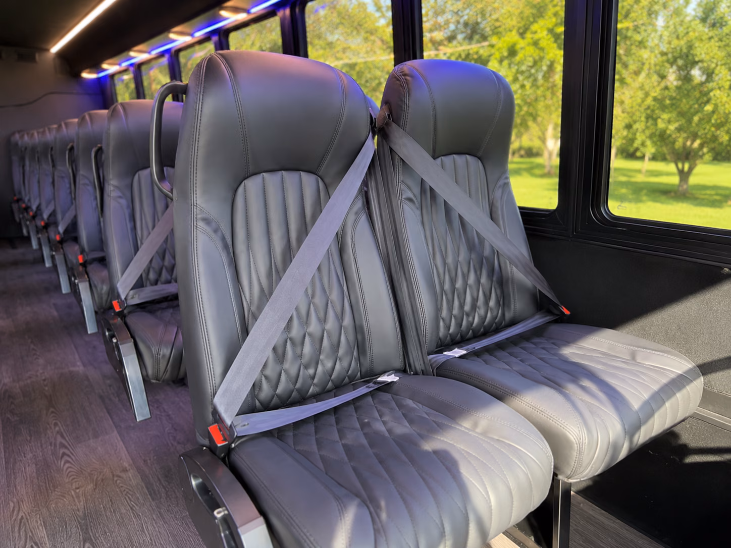 amarillo prom transportation onboard seating