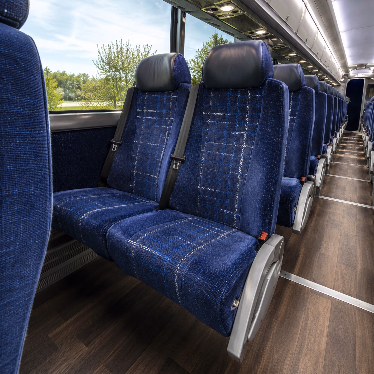amarillo religious group transportation onboard seating