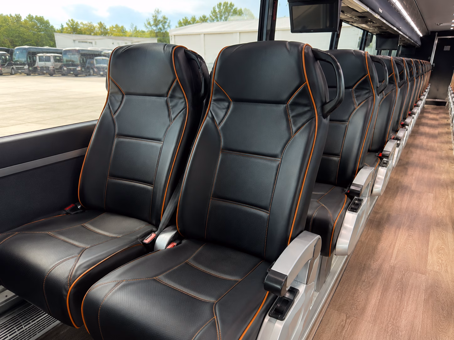 reception shuttle service at barfield venue and westover hills